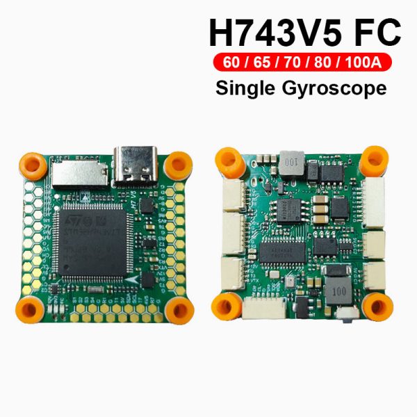H743 V5 Single Gyroscope FC 2-12S for FPV